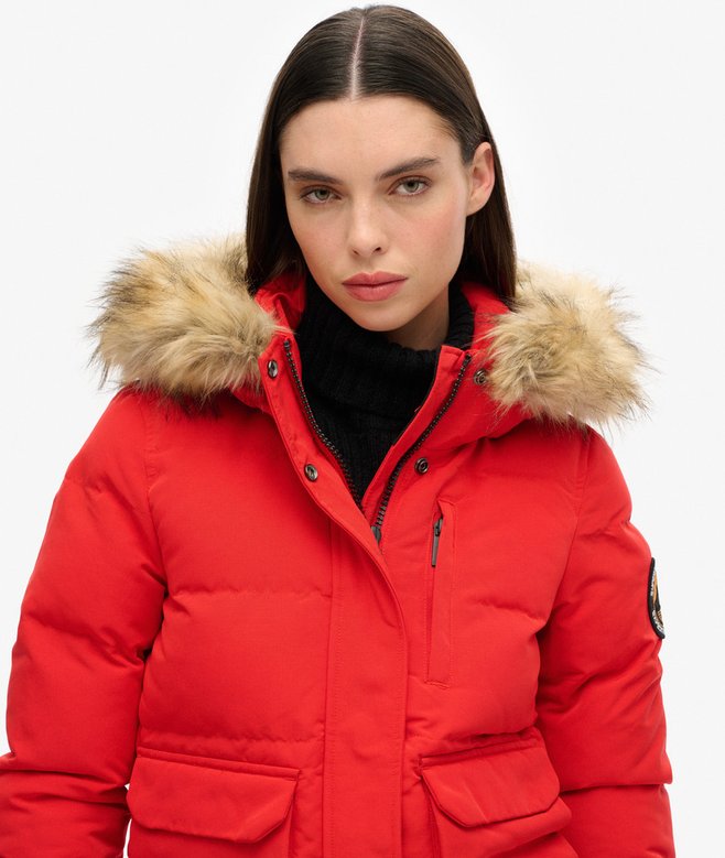 Superdry Cazadora Bómber Acolchada Con Capucha Everest