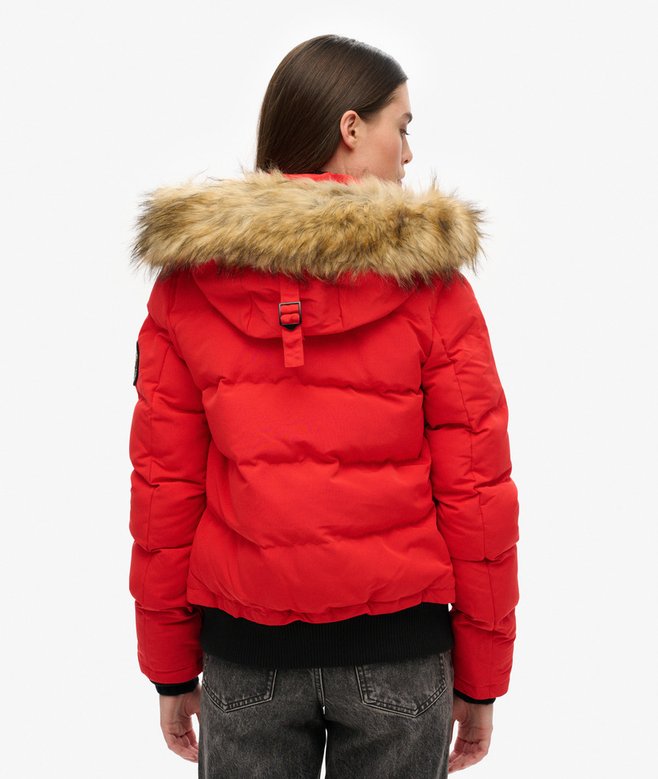 Superdry Cazadora Bómber Acolchada Con Capucha Everest