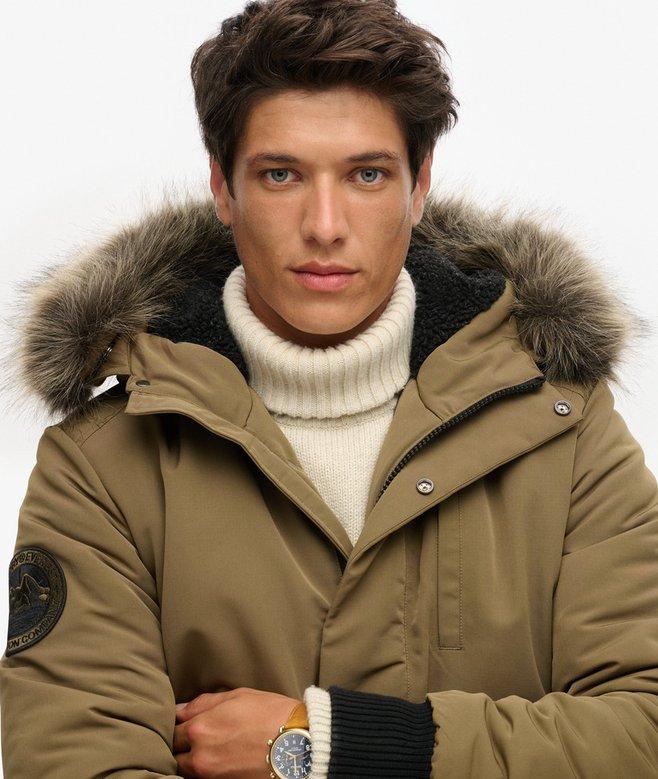 Superdry Cazadora Bómber Acolchada Con Capucha Everest