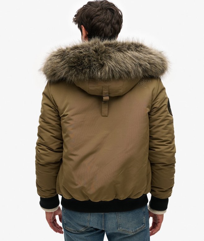 Superdry Cazadora Bómber Acolchada Con Capucha Everest