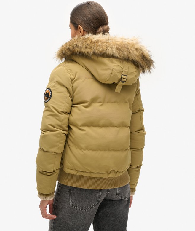 Superdry Cazadora Bómber Acolchada Con Capucha Everest
