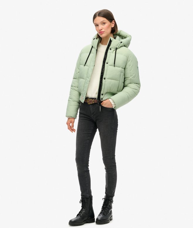 Superdry Cazadora Bómber Acolchada Con Tejido Antirroturas Ripstop