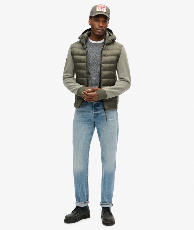 Superdry Cazadora Bómber De Tejido Polar Con Capucha Storm