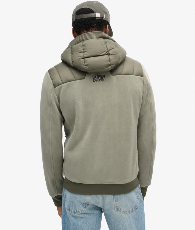 Superdry Cazadora Bómber De Tejido Polar Con Capucha Storm