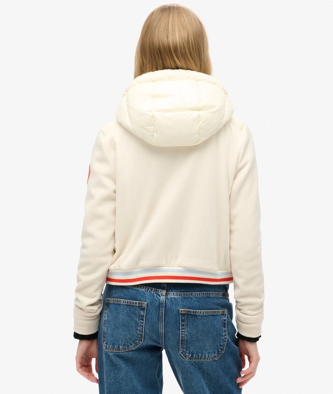 Superdry Cazadora Bómber Híbrida Con Capucha Storm Fuji