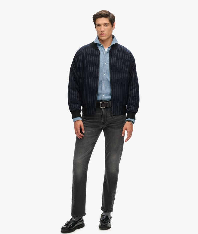 Superdry Cazadora Bómber Unisex De Edición Limitada Con Raya Diplomática SDX