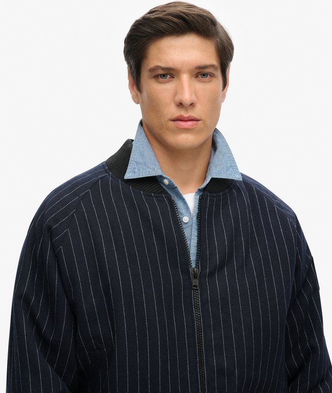 Superdry Cazadora Bómber Unisex De Edición Limitada Con Raya Diplomática SDX