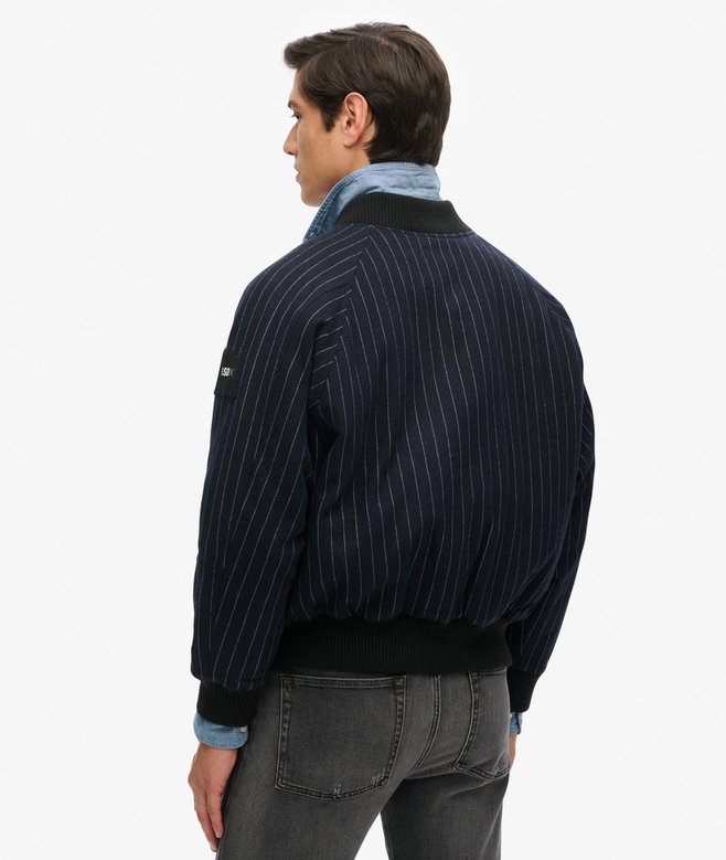 Superdry Cazadora Bómber Unisex De Edición Limitada Con Raya Diplomática SDX