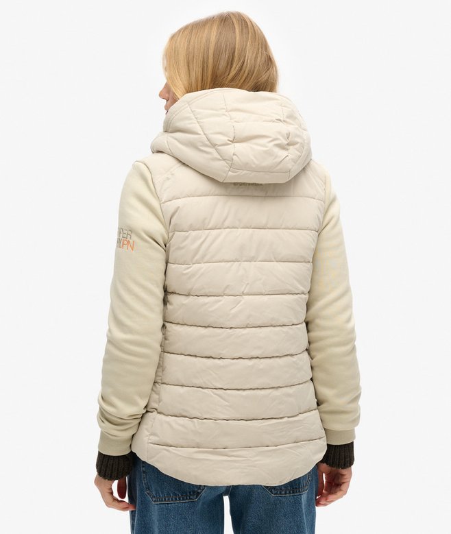 Superdry Cazadora Híbrida Acolchada Con Capucha Storm