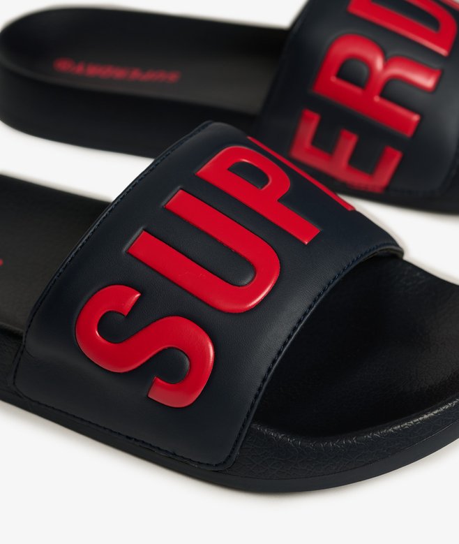 Superdry Chanclas De Piscina Con Estampado Gráfico Core