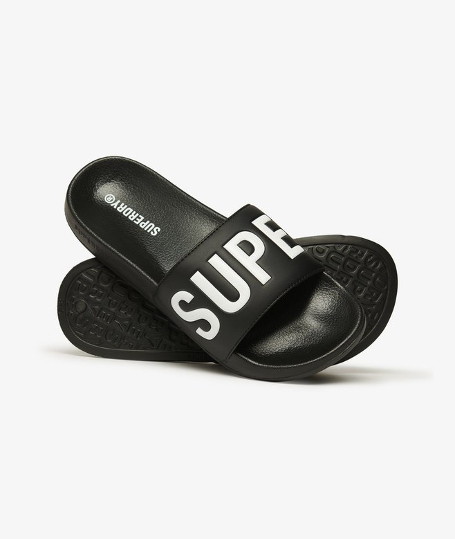 superdry Chanclas de piscina con estampado gráfico Core