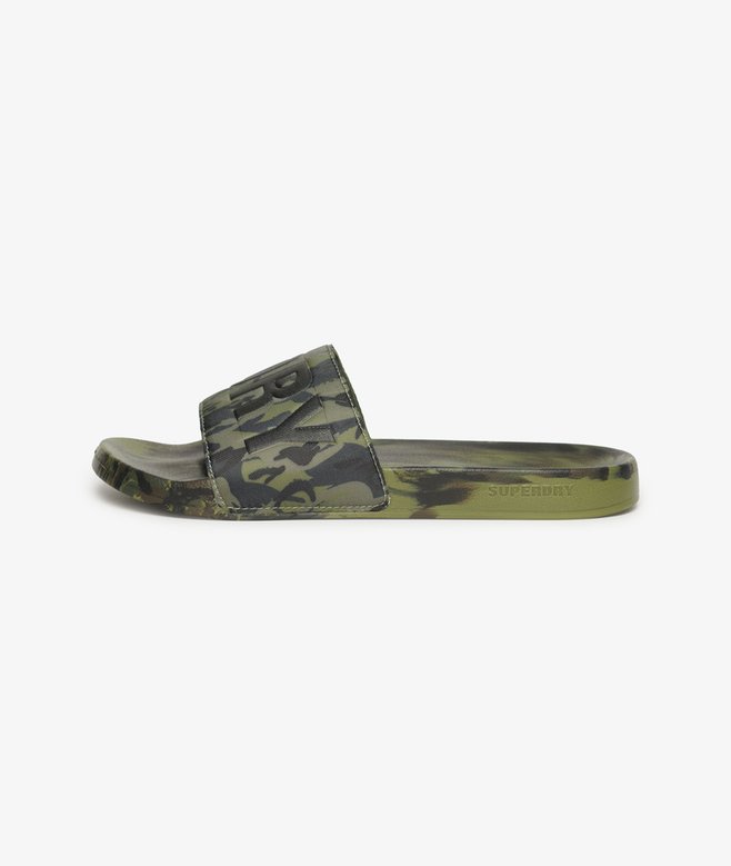 Superdry Chanclas De Piscina Veganas Con Estampado De Camuflaje