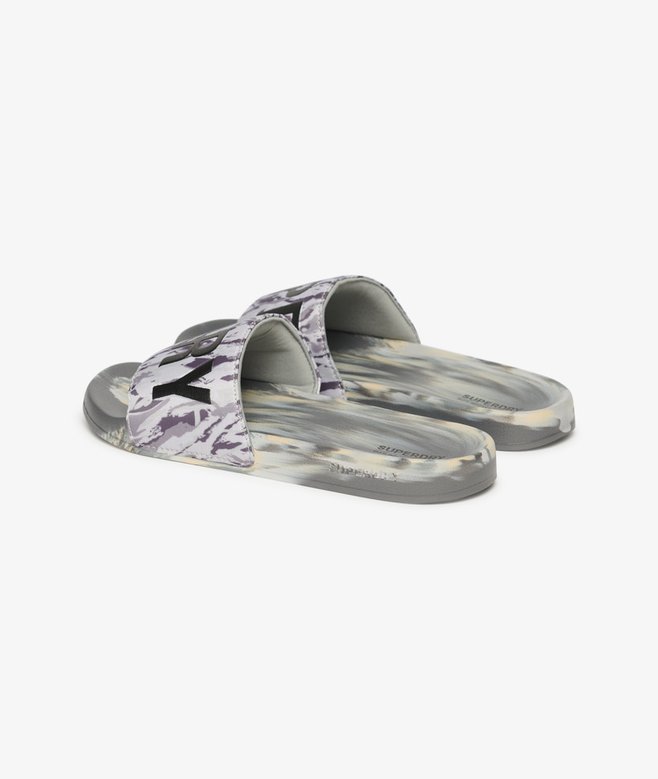 Superdry Chanclas De Piscina Veganas Con Estampado De Camuflaje
