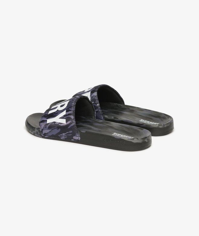 Superdry Chanclas De Piscina Veganas Con Estampado De Camuflaje