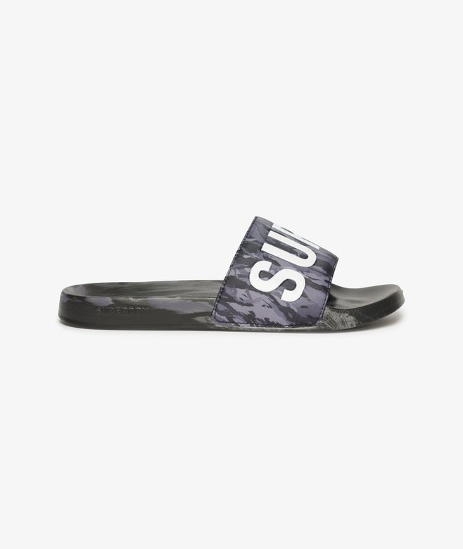 Superdry Chanclas De Piscina Veganas Con Estampado De Camuflaje