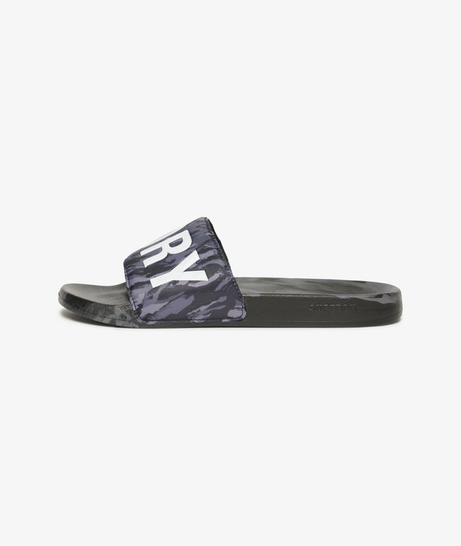 Superdry Chanclas De Piscina Veganas Con Estampado De Camuflaje