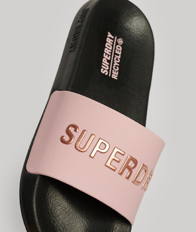 Superdry Chanclas De Piscina Veganas Con Logotipo Code