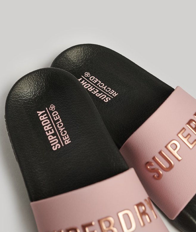 Superdry Chanclas De Piscina Veganas Con Logotipo Code