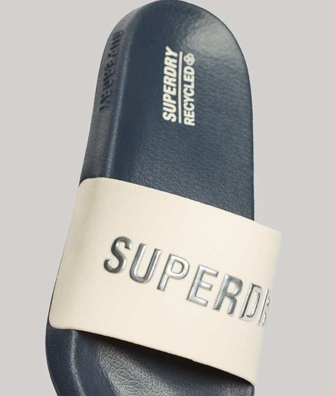 Superdry Chanclas De Piscina Veganas Con Logotipo Code