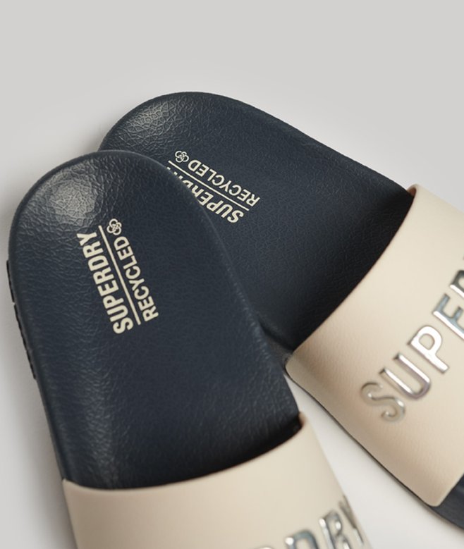 Superdry Chanclas De Piscina Veganas Con Logotipo Code