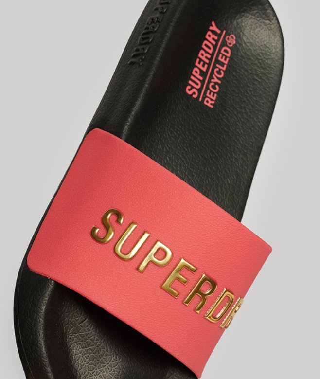 Superdry Chanclas De Piscina Veganas Con Logotipo Code