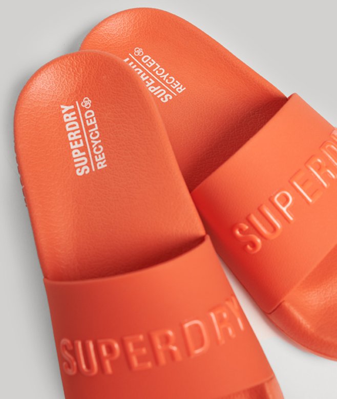 Superdry Chanclas De Piscina Veganas Con Logotipo Code