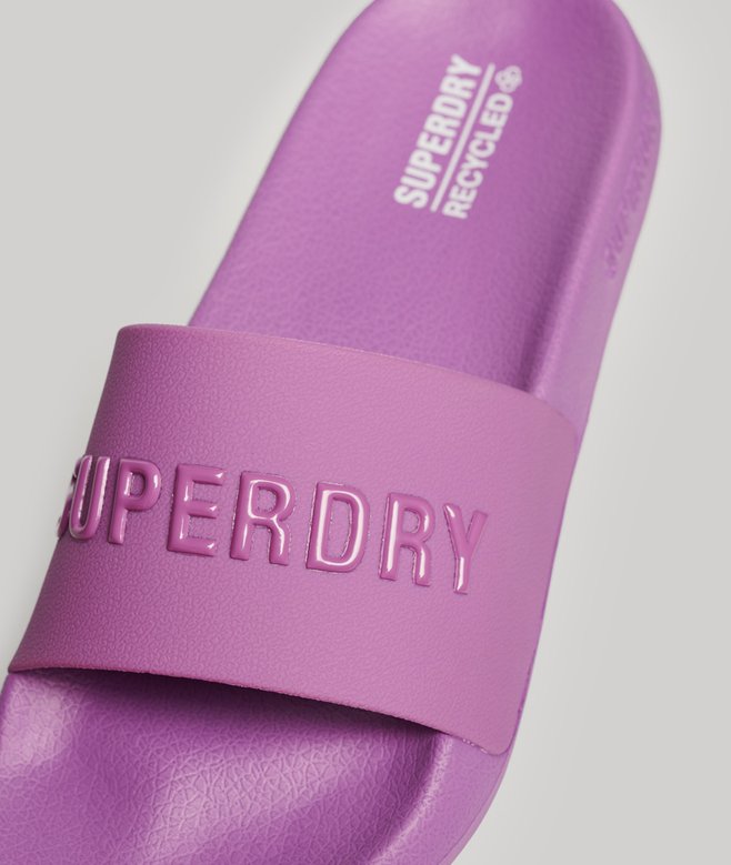 Superdry Chanclas De Piscina Veganas Con Logotipo Code