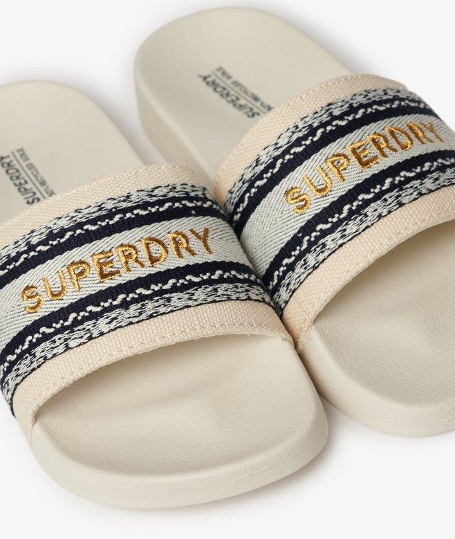 Superdry Chanclas De Piscina Veganas De Tira Tejida