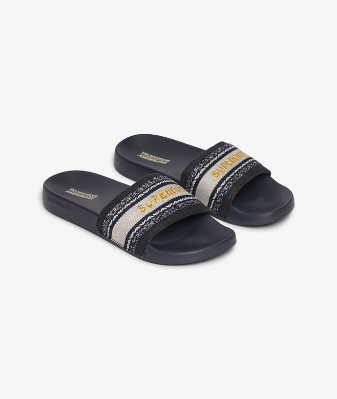 Superdry Chanclas De Piscina Veganas De Tira Tejida