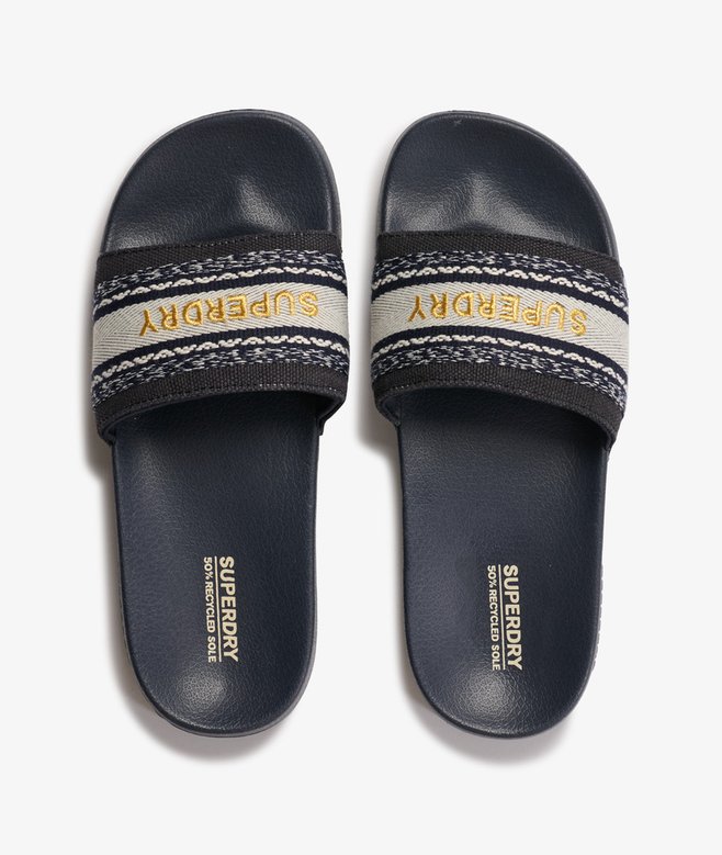Superdry Chanclas De Piscina Veganas De Tira Tejida