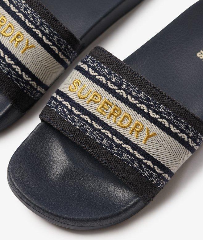 Superdry Chanclas De Piscina Veganas De Tira Tejida