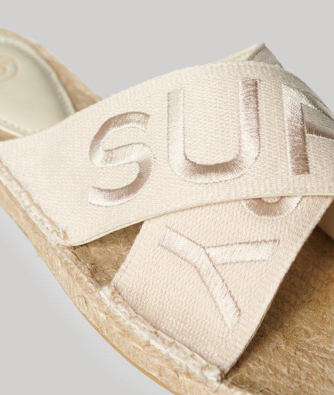 Superdry Chanclas De Tiras Cruzadas Estilo Alpargata