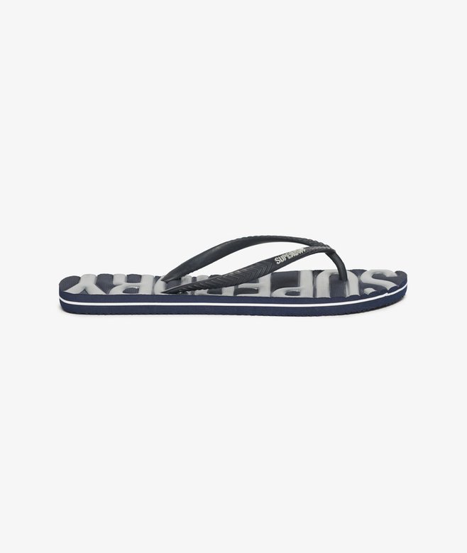 superdry Chanclas veganas con logotipo Vintage Logo