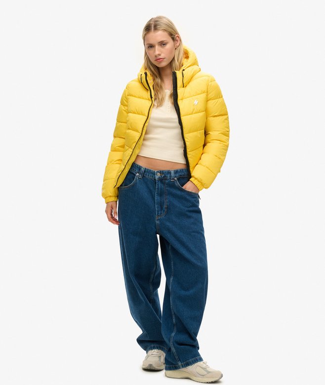 Superdry Chaqueta Acolchada Con Capucha Spirit Sports