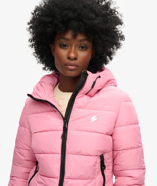 Superdry Chaqueta Acolchada Con Capucha Spirit Sports