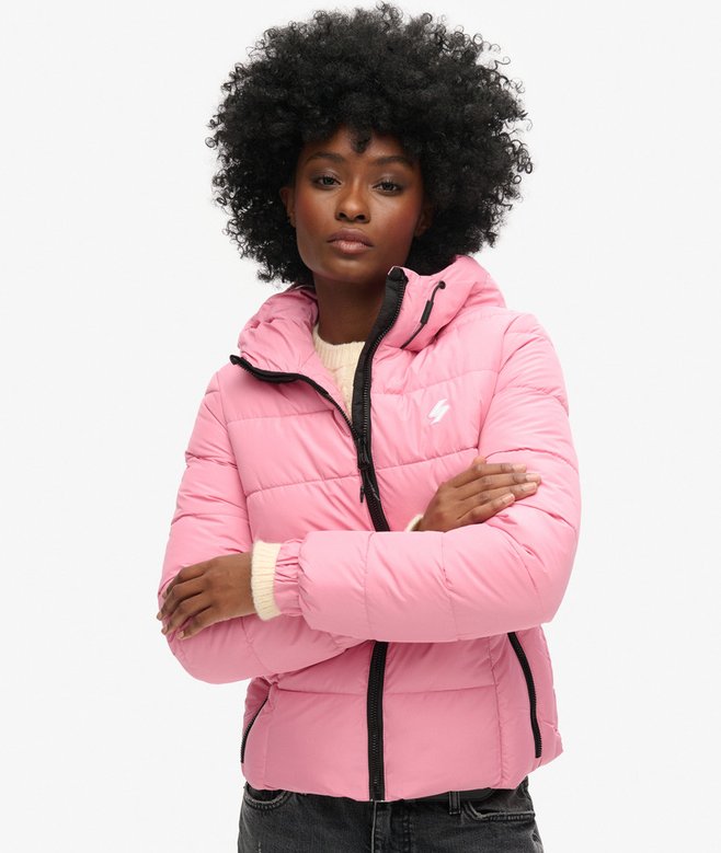 Superdry Chaqueta Acolchada Con Capucha Spirit Sports