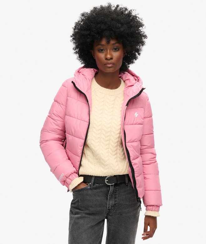 superdry Chaqueta acolchada con capucha Spirit Sports