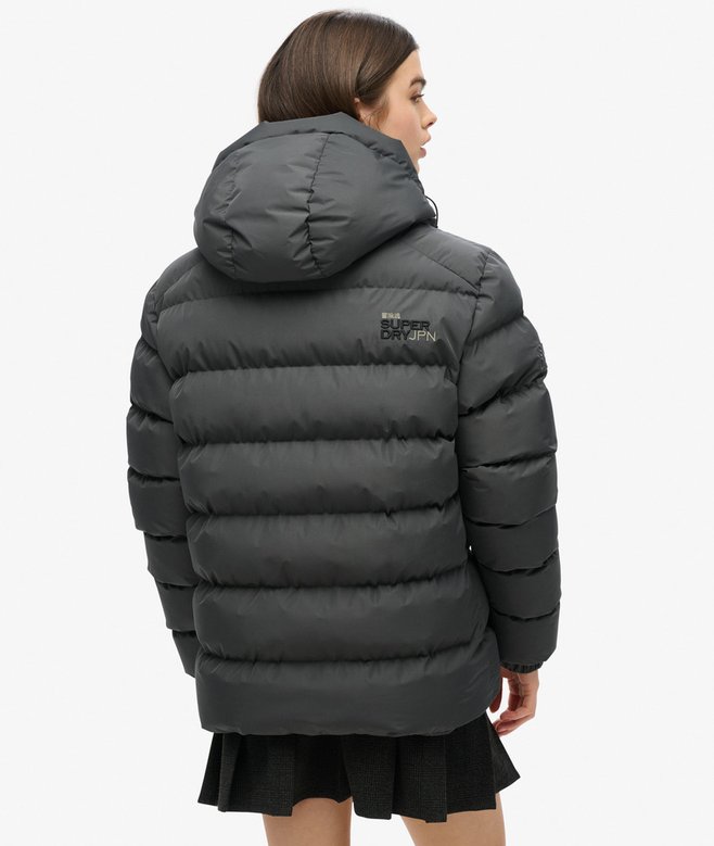 Superdry Chaqueta Acolchada Extragrande Con Capucha Sports
