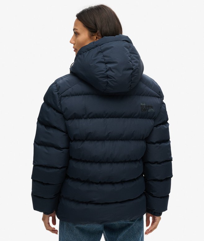 Superdry Chaqueta Acolchada Extragrande Con Capucha Sports