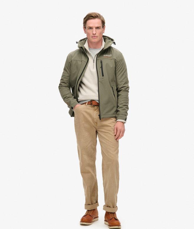 Superdry Chaqueta Con Capucha De Softshell Ripstop Trekker