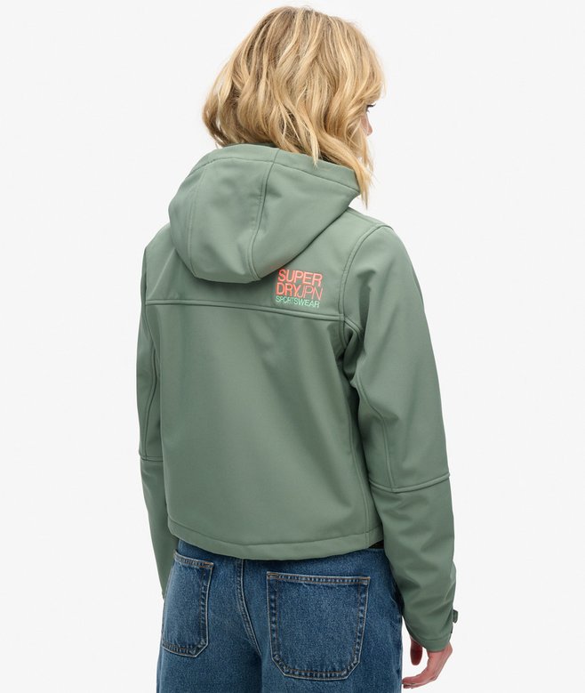 Superdry Chaqueta Con Capucha De Tejido Softshell Trekker