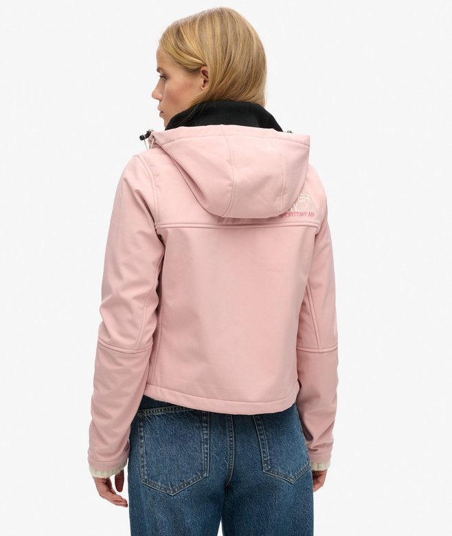 Superdry Chaqueta Con Capucha De Tejido Softshell Trekker