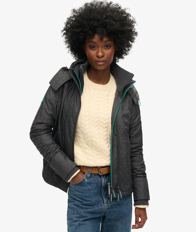 superdry Chaqueta con capucha y cremallera Arctic SD-Windcheater