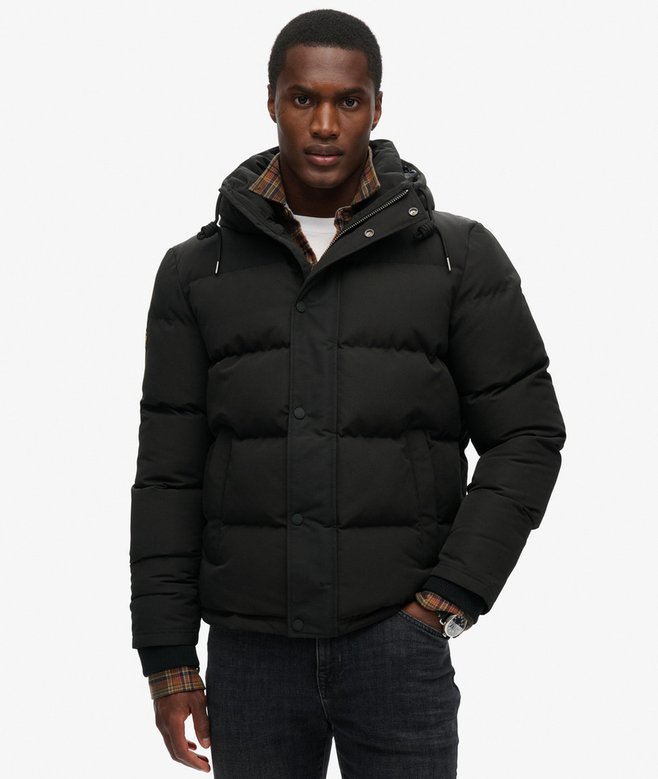 Superdry Chaqueta Corta Acolchada Con Capucha Everest