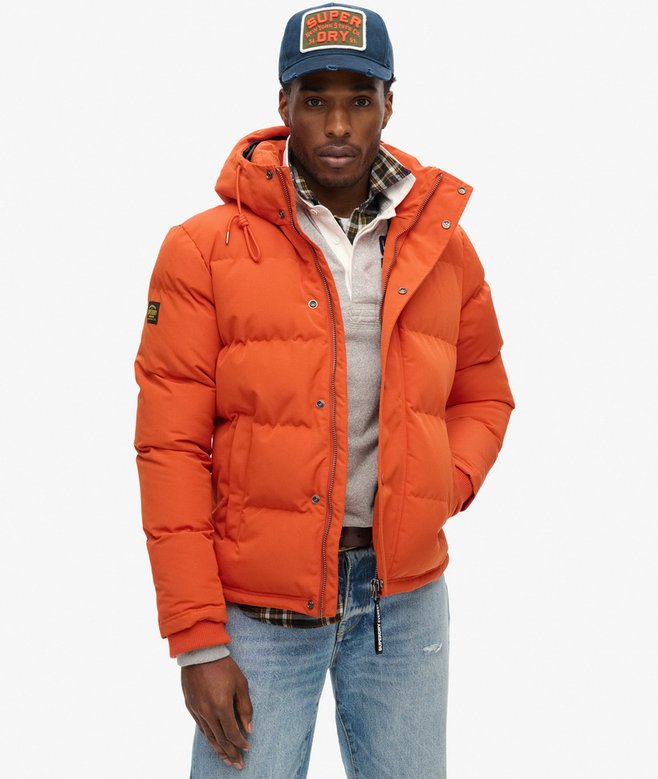 superdry Chaqueta corta acolchada con capucha Everest