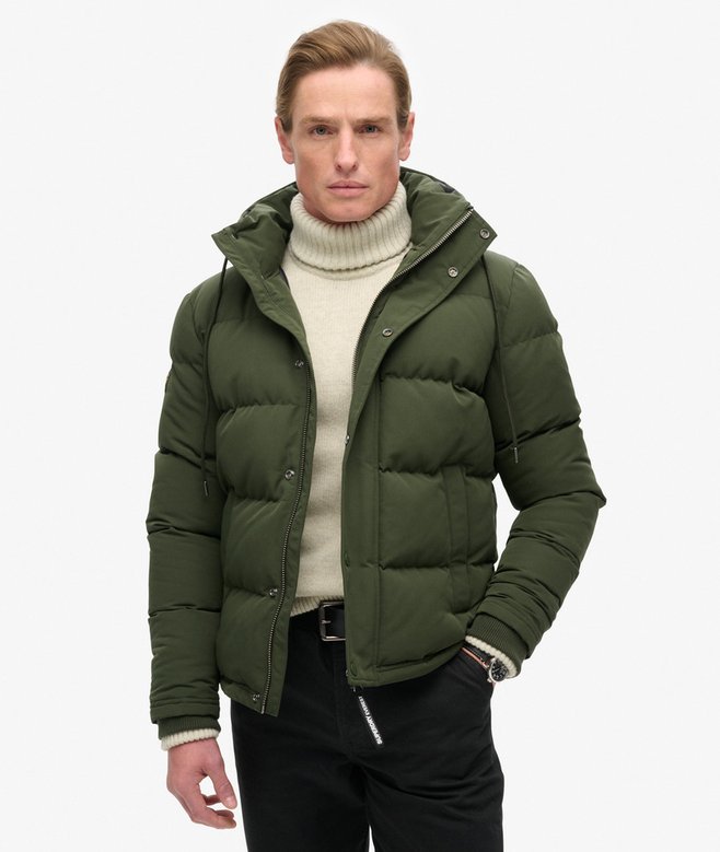 superdry Chaqueta corta acolchada con capucha Everest
