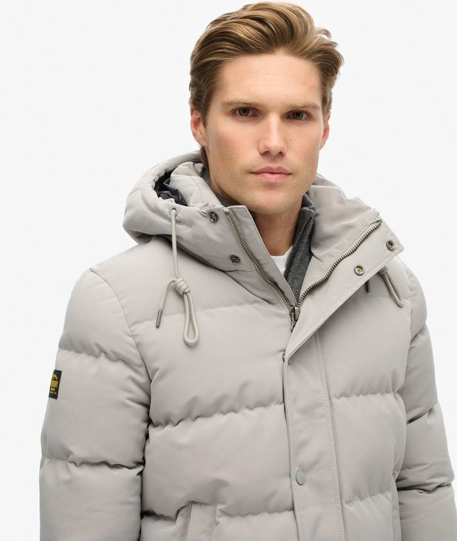 Superdry Chaqueta Corta Acolchada Con Capucha Everest