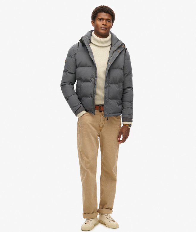 Superdry Chaqueta Corta Acolchada Con Capucha Everest