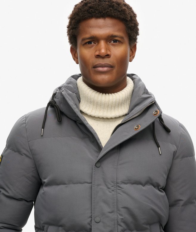 Superdry Chaqueta Corta Acolchada Con Capucha Everest
