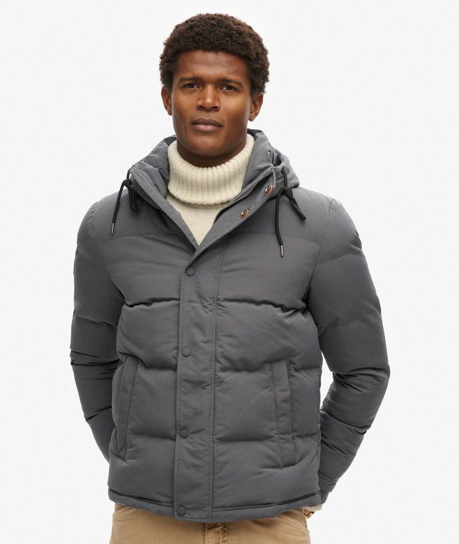 Superdry Chaqueta Corta Acolchada Con Capucha Everest
